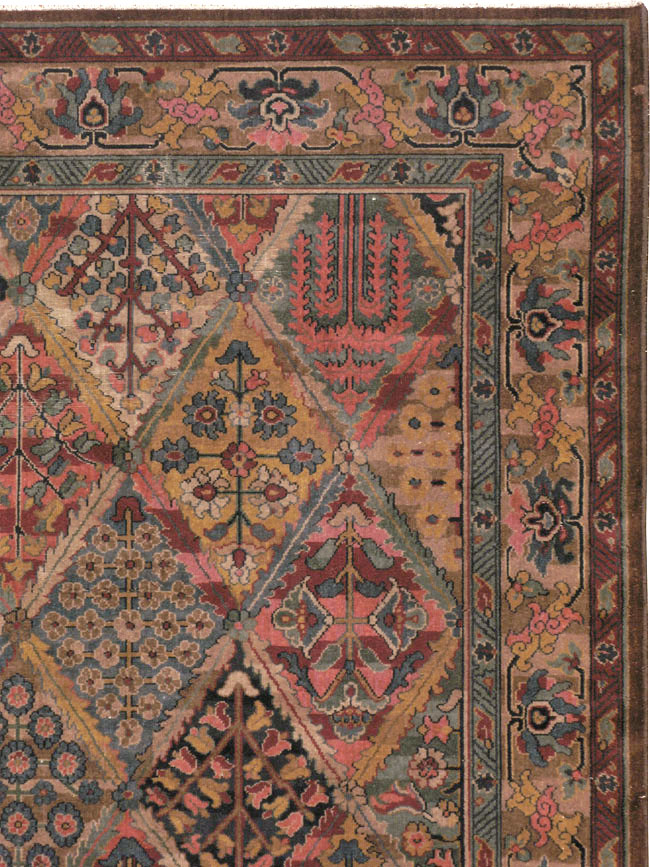 Antique English Wilton Long and Narrow Carpet, No.24336 - Galerie Shabab