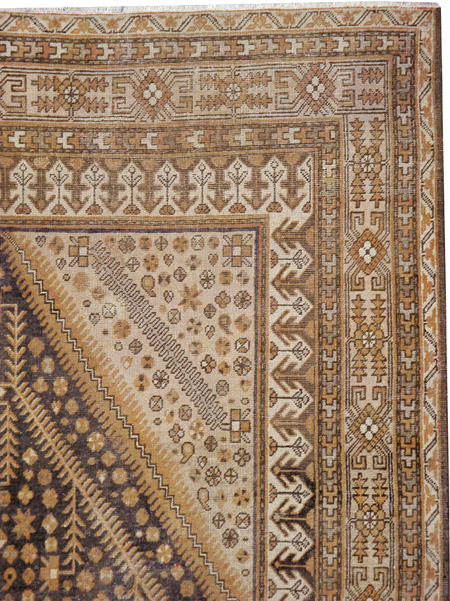 Antique East Turkestan Khotan Gallery Carpet, No.24337 - Galerie Shabab