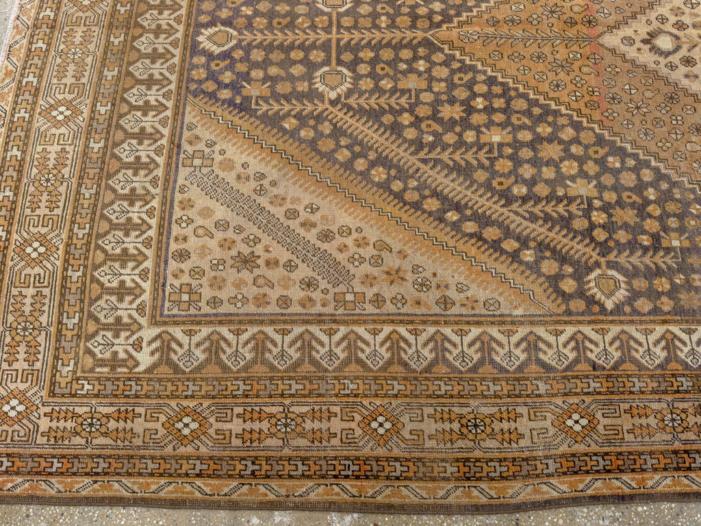 Antique East Turkestan Khotan Gallery Carpet, No.24337 - Galerie Shabab