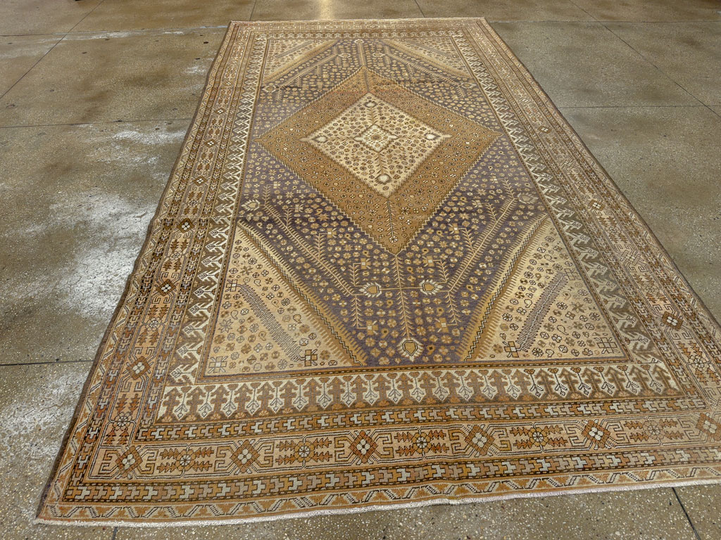 Antique East Turkestan Khotan Gallery Carpet, No.24337 - Galerie Shabab