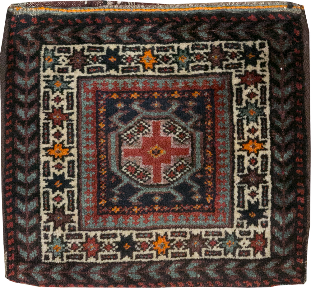 Vintage Persian Baluch Bag (Pair: 1 of 2), No.24338 - Galerie Shabab