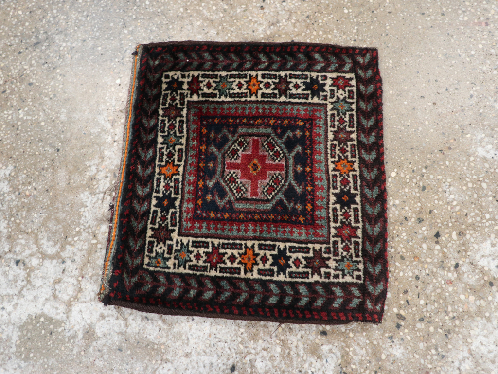 Vintage Persian Baluch Bag (Pair: 1 of 2), No.24338 - Galerie Shabab