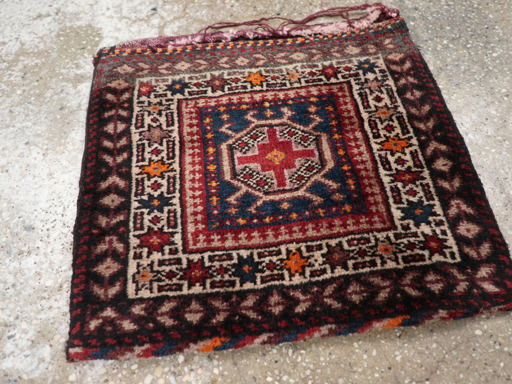 Vintage Persian Baluch Bag (Pair: 2 of 2), No.24339 - Galerie Shabab
