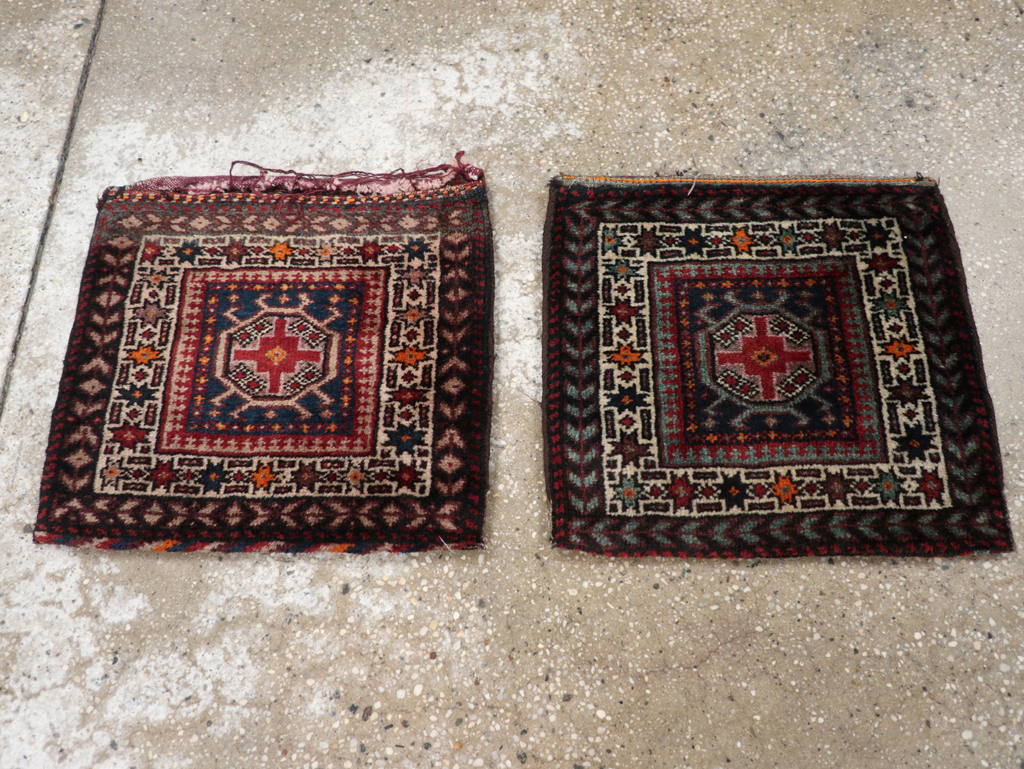 Vintage Persian Baluch Bag (Pair: 2 of 2), No.24339 - Galerie Shabab