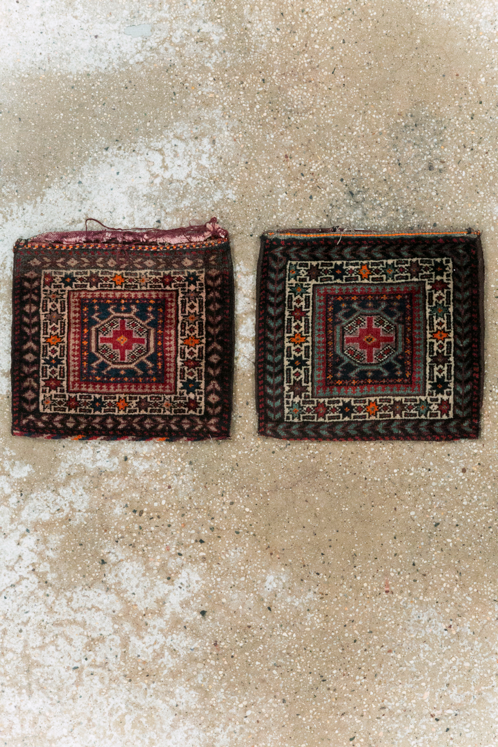 Vintage Persian Baluch Bag (Pair: 2 of 2), No.24339 - Galerie Shabab
