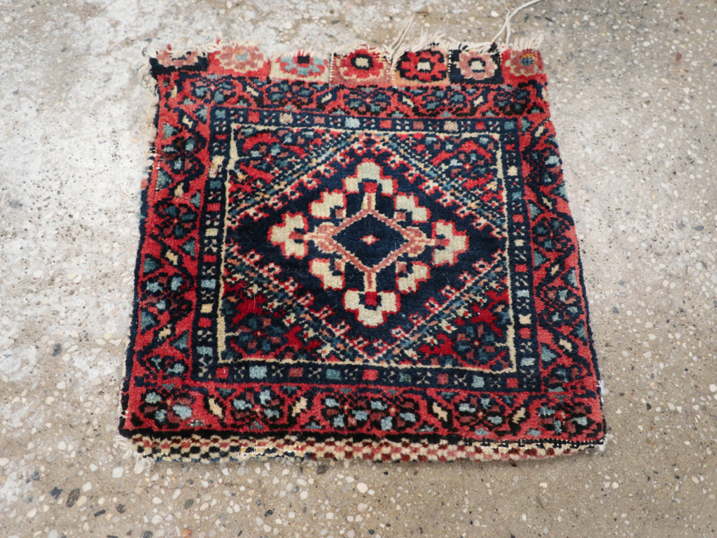 Vintage Persian Afshar Bag (Pair: 1 of 2), No.24341 - Galerie Shabab