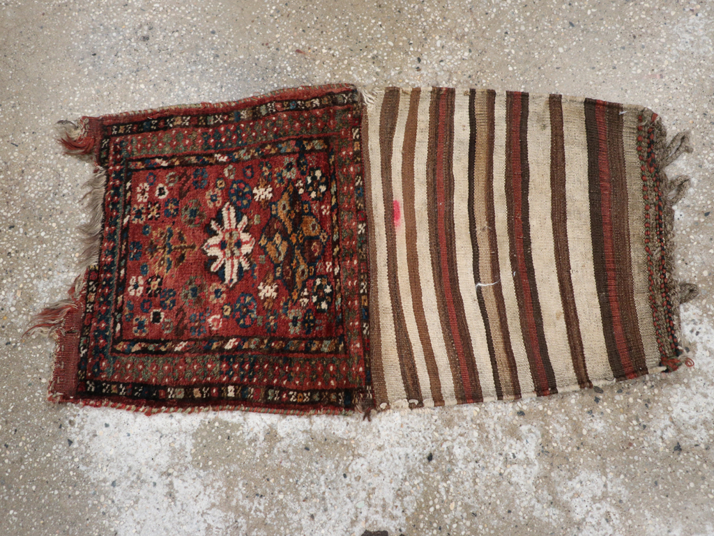Vintage Persian Kurdish Bag, No.24342 - Galerie Shabab