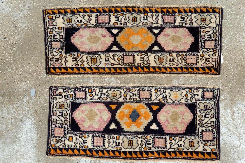 Vintage Persian Northwest Rug (Pair: 1 of 2), No.24345 - Galerie Shabab