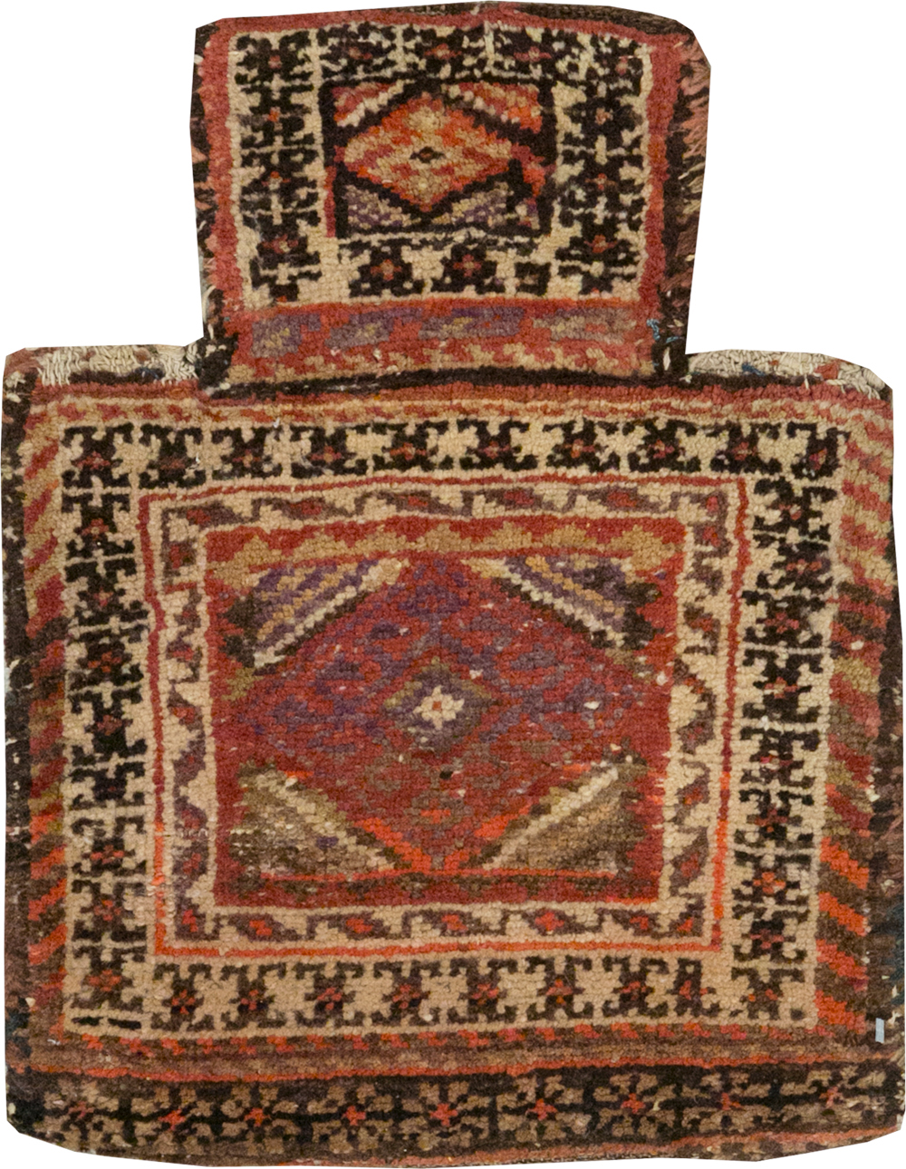 Vintage Persian Kurdish Salt Bag (Namakdan), No.24352 - Galerie Shabab