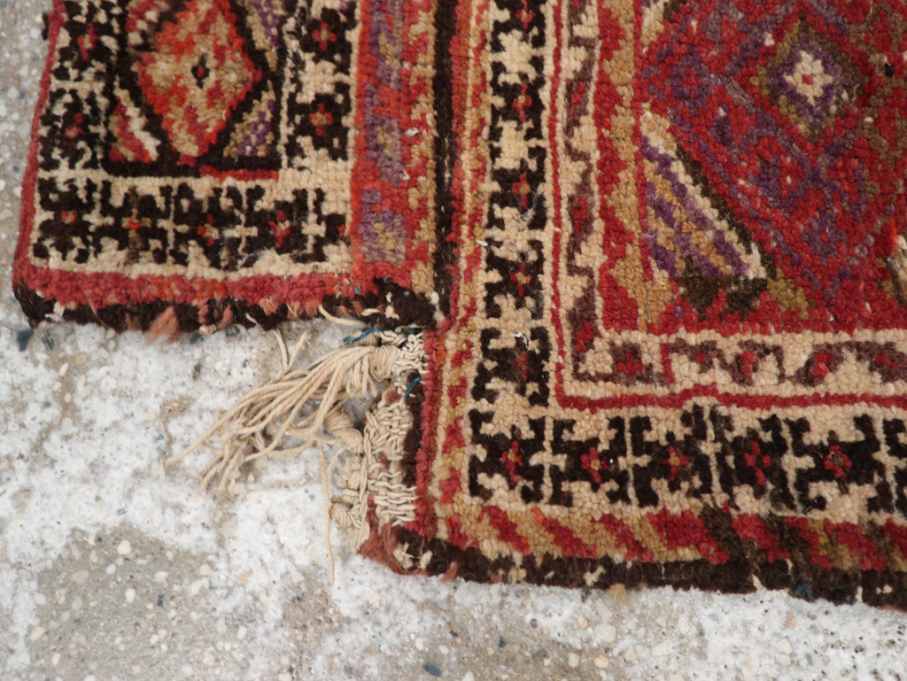 Vintage Persian Kurdish Salt Bag (Namakdan), No.24352 - Galerie Shabab