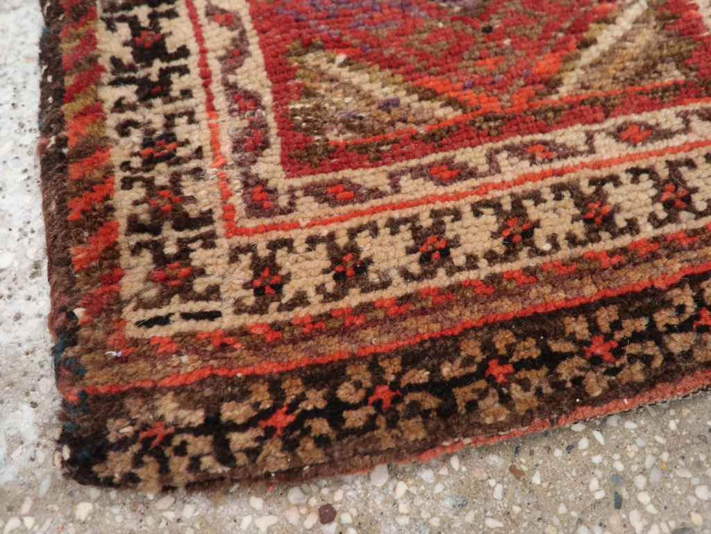 Vintage Persian Kurdish Salt Bag (Namakdan), No.24352 - Galerie Shabab