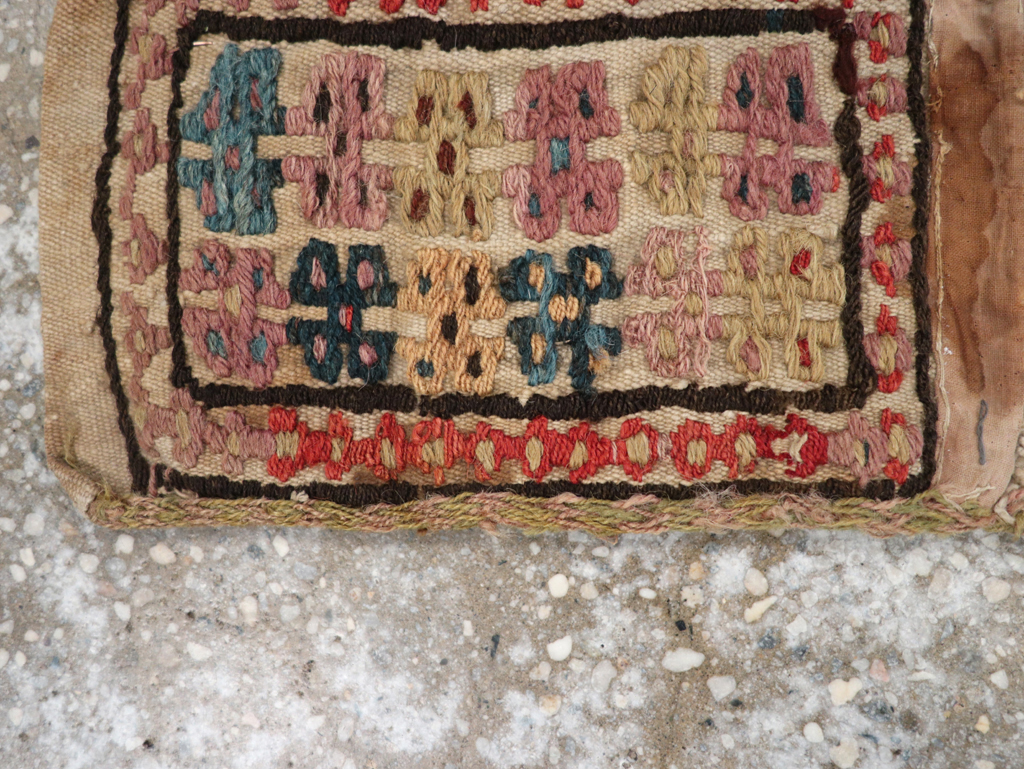 Vintage Persian Saddlebag (Khorjin), No.24354 - Galerie Shabab