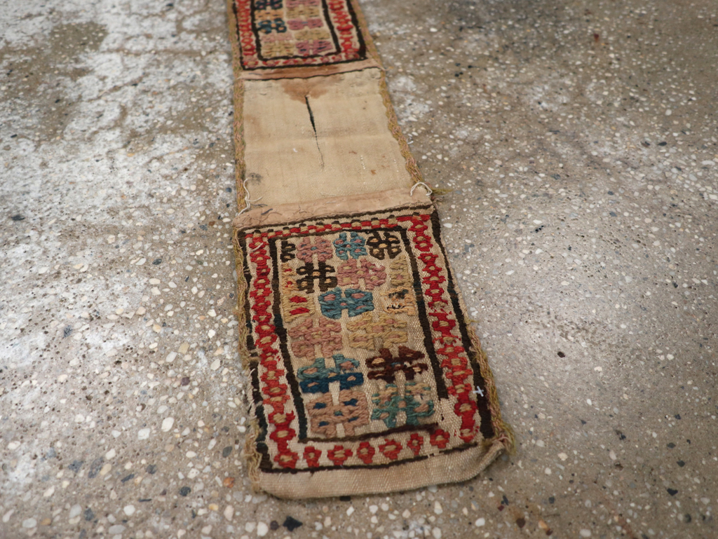 Vintage Persian Saddlebag (Khorjin), No.24354 - Galerie Shabab