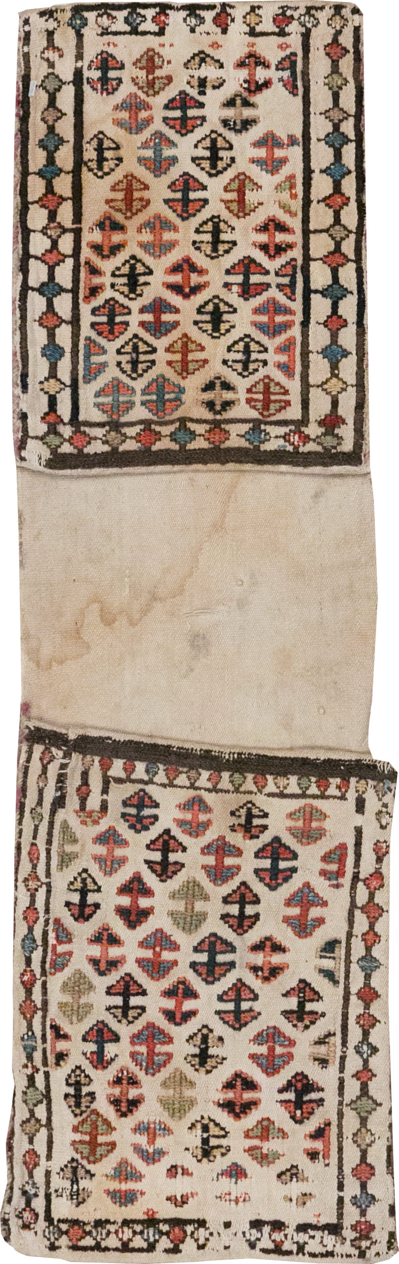 Vintage Persian Kilim Saddlebag (Khorjin), No.24355 - Galerie Shabab