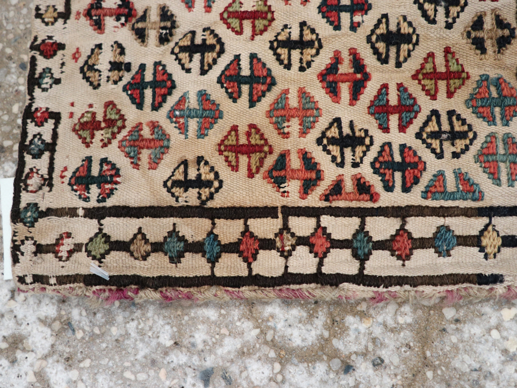 Vintage Persian Kilim Saddlebag (Khorjin), No.24355 - Galerie Shabab