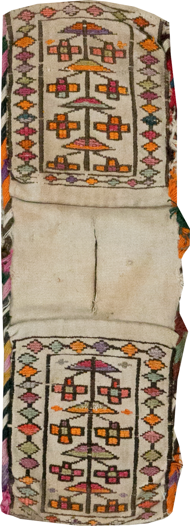 Vintage Persian Saddlebag (Khorjin), No.24357 - Galerie Shabab
