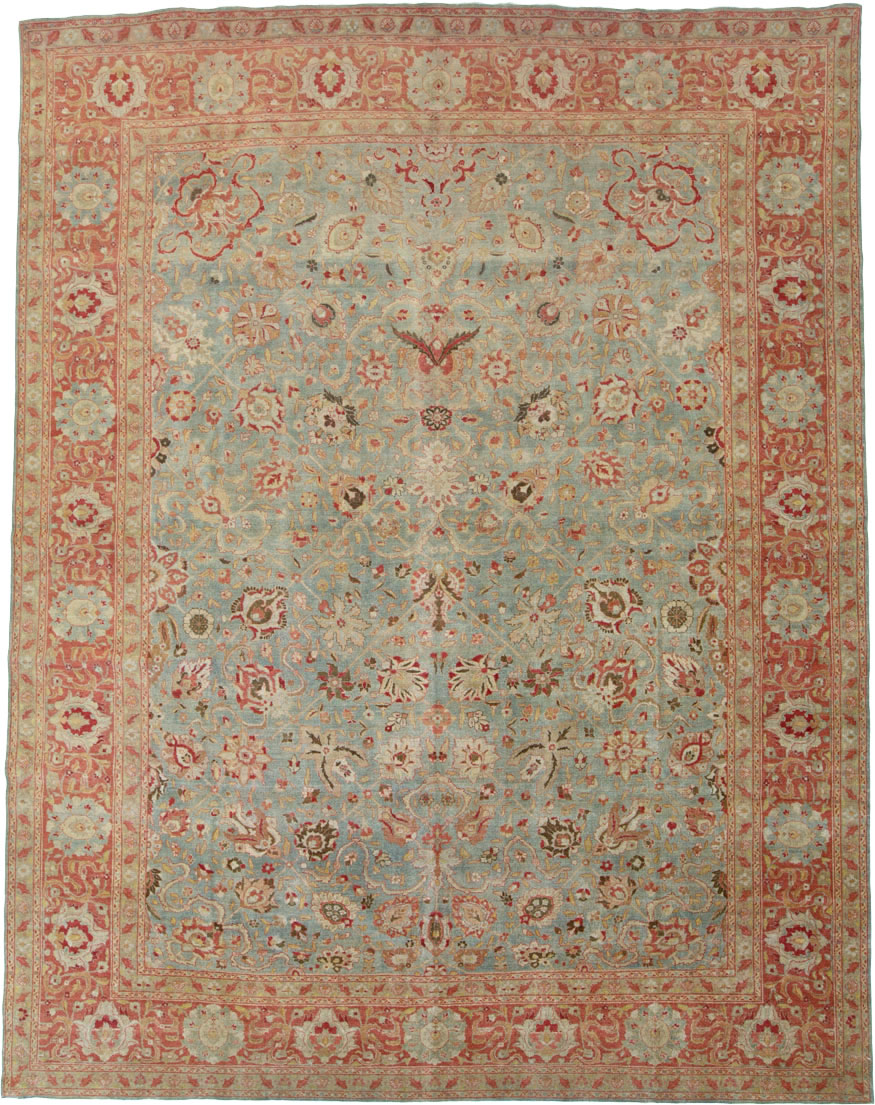 Antique Persian Tabriz Carpet, No.24368 - Galerie Shabab