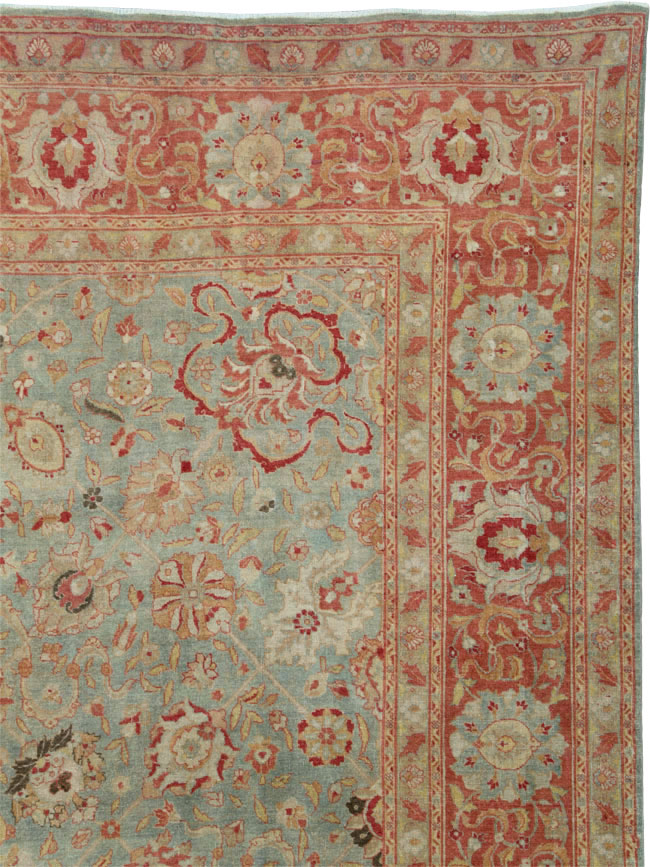 Antique Persian Tabriz Carpet, No.24368 - Galerie Shabab