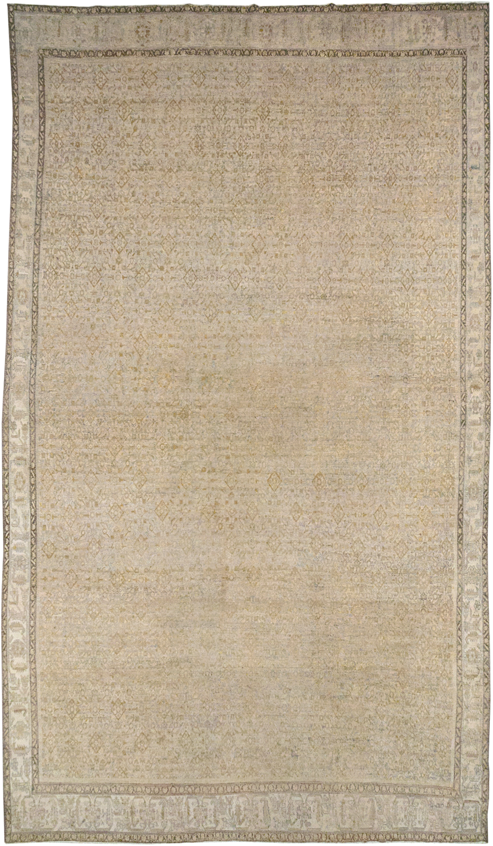Antique Persian Malayer Oversize Carpet, No.24369 - Galerie Shabab