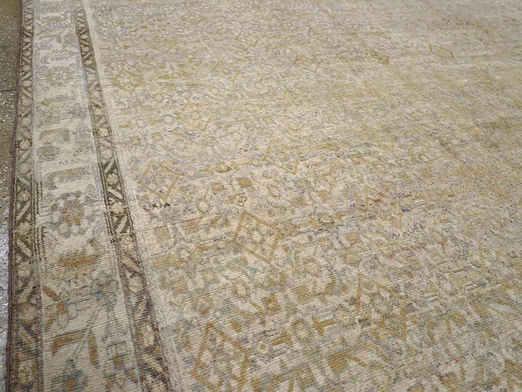 Antique Persian Malayer Oversize Carpet, No.24369 - Galerie Shabab