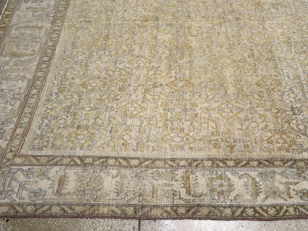 Antique Persian Malayer Oversize Carpet, No.24369 - Galerie Shabab