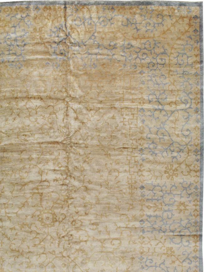 Modern East Turkestan Khotan Carpet, No.24370 - Galerie Shabab