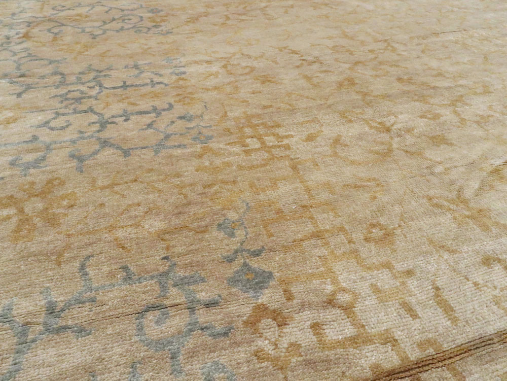 Modern East Turkestan Khotan Carpet, No.24370 - Galerie Shabab