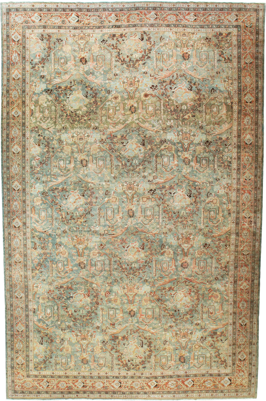 Antique Persian Mahal Carpet, No.24372 - Galerie Shabab