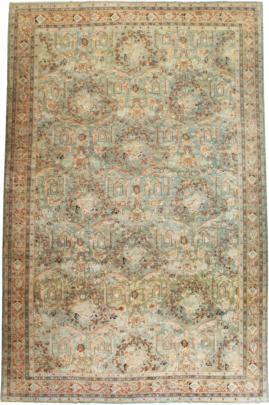 Antique Persian Mahal Carpet, No.24372 - Galerie Shabab