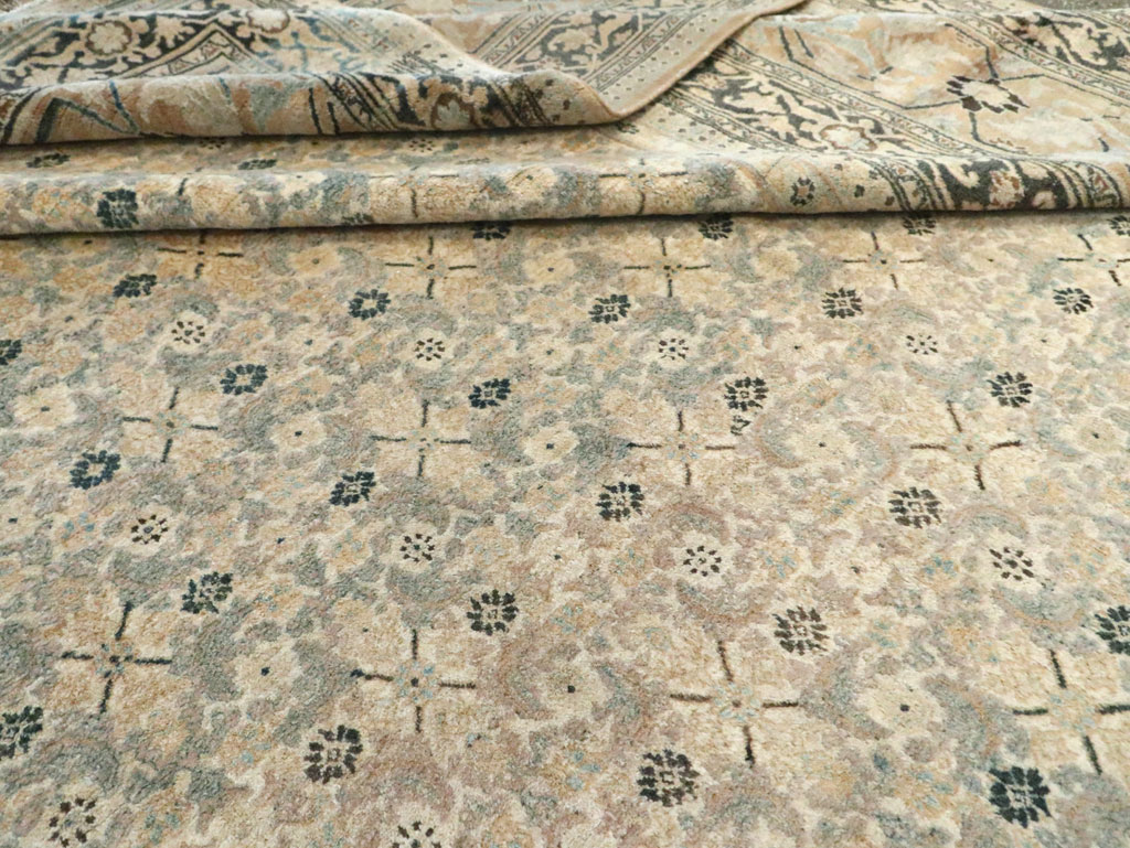 Antique Persian Dorokhsh Oversize Carpet, No.24373 - Galerie Shabab