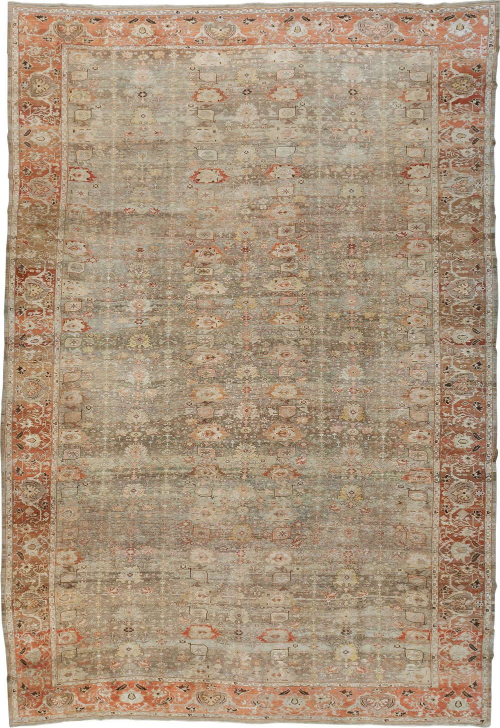 Antique Persian Bidjar Carpet, No.24374 - Galerie Shabab