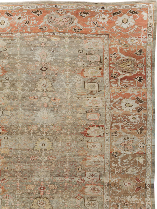 Antique Persian Bidjar Carpet, No.24374 - Galerie Shabab