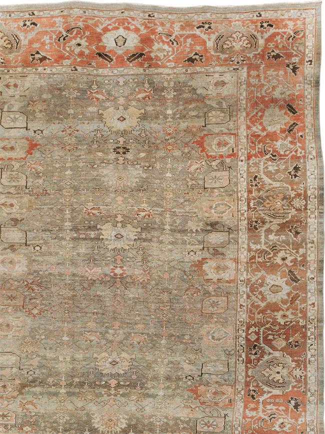 Antique Persian Bidjar Carpet, No.24374 - Galerie Shabab