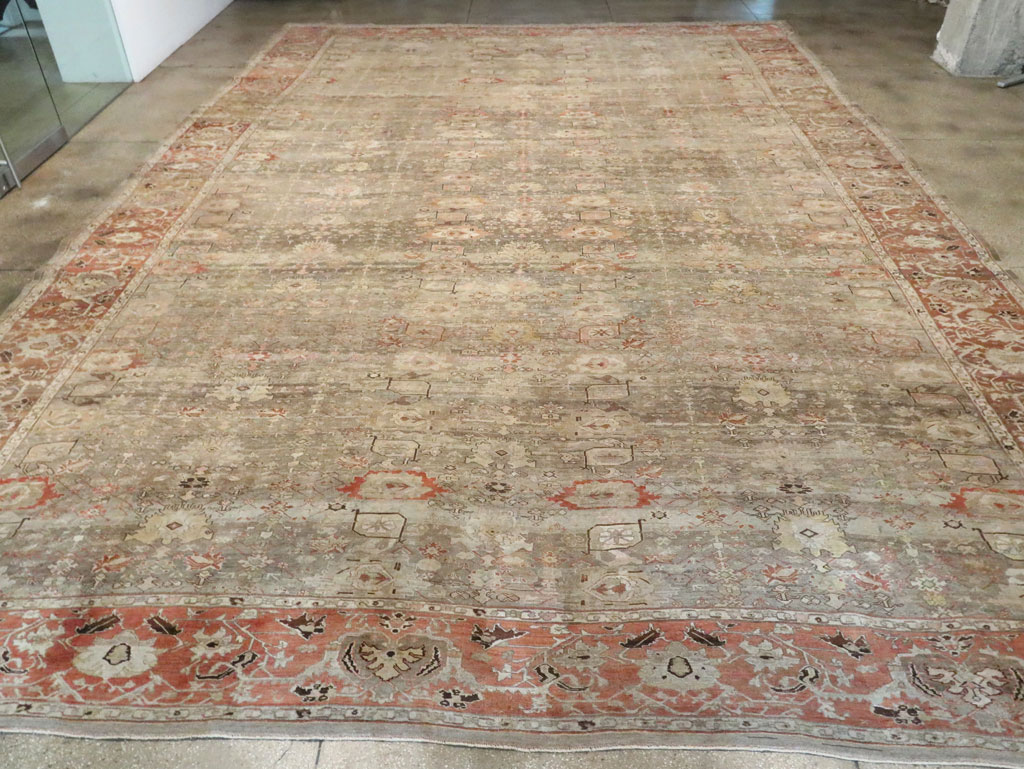 Antique Persian Bidjar Carpet, No.24374 - Galerie Shabab