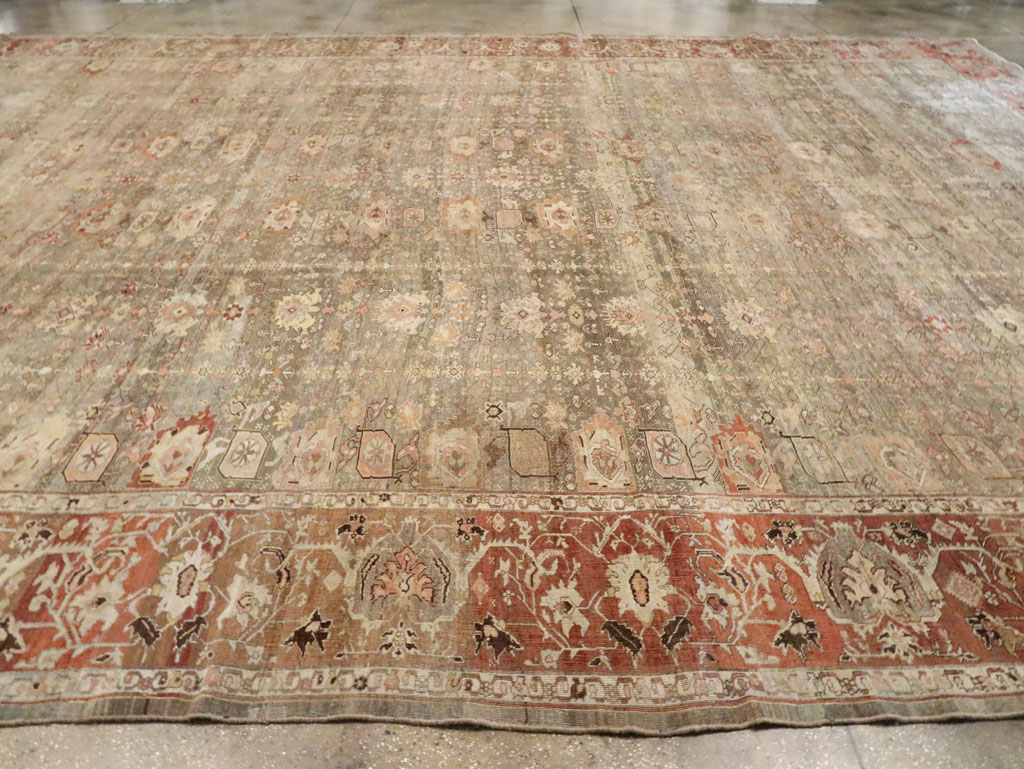 Antique Persian Bidjar Carpet, No.24374 - Galerie Shabab