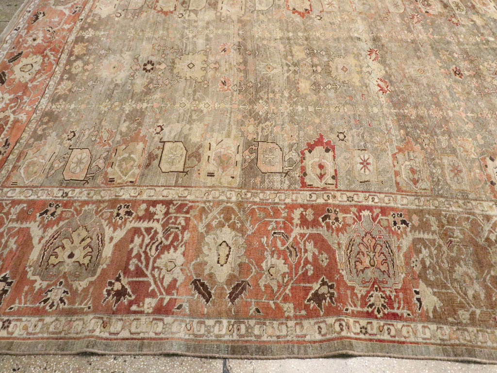 Antique Persian Bidjar Carpet, No.24374 - Galerie Shabab
