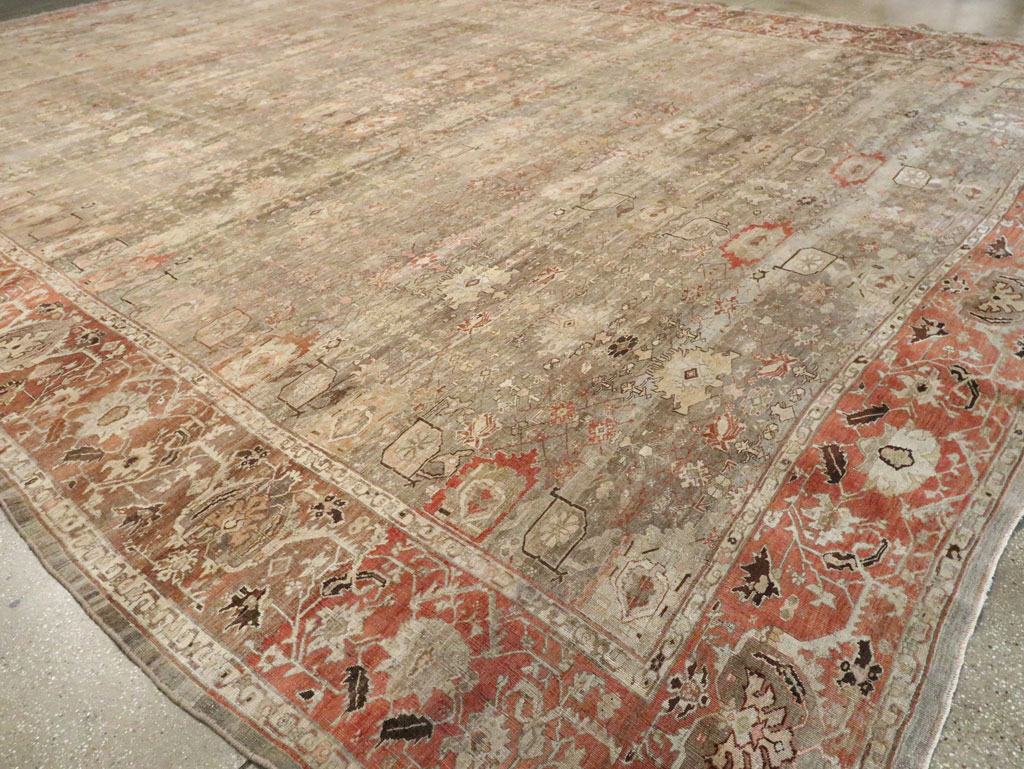 Antique Persian Bidjar Carpet, No.24374 - Galerie Shabab