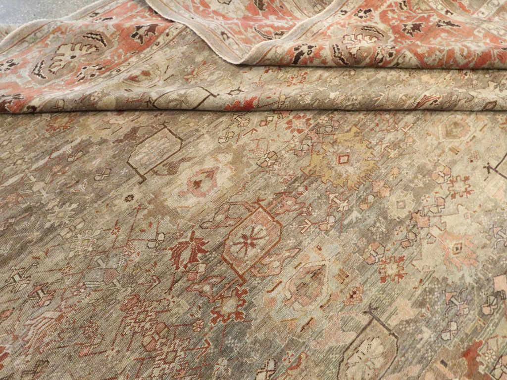 Antique Persian Bidjar Carpet, No.24374 - Galerie Shabab