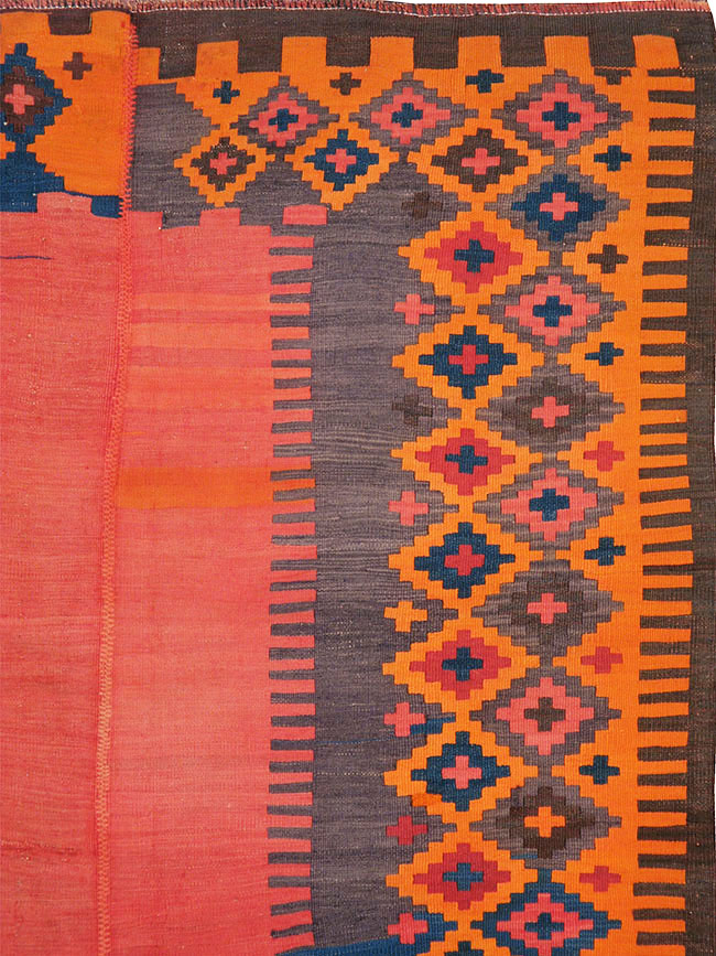 Antique Turkish Flat-weave Kilim, No.24380 - Galerie Shabab