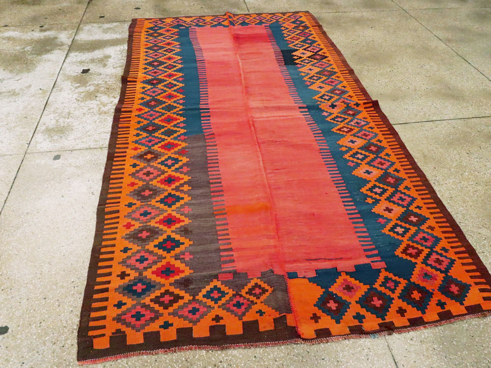 Antique Turkish Flat-weave Kilim, No.24380 - Galerie Shabab