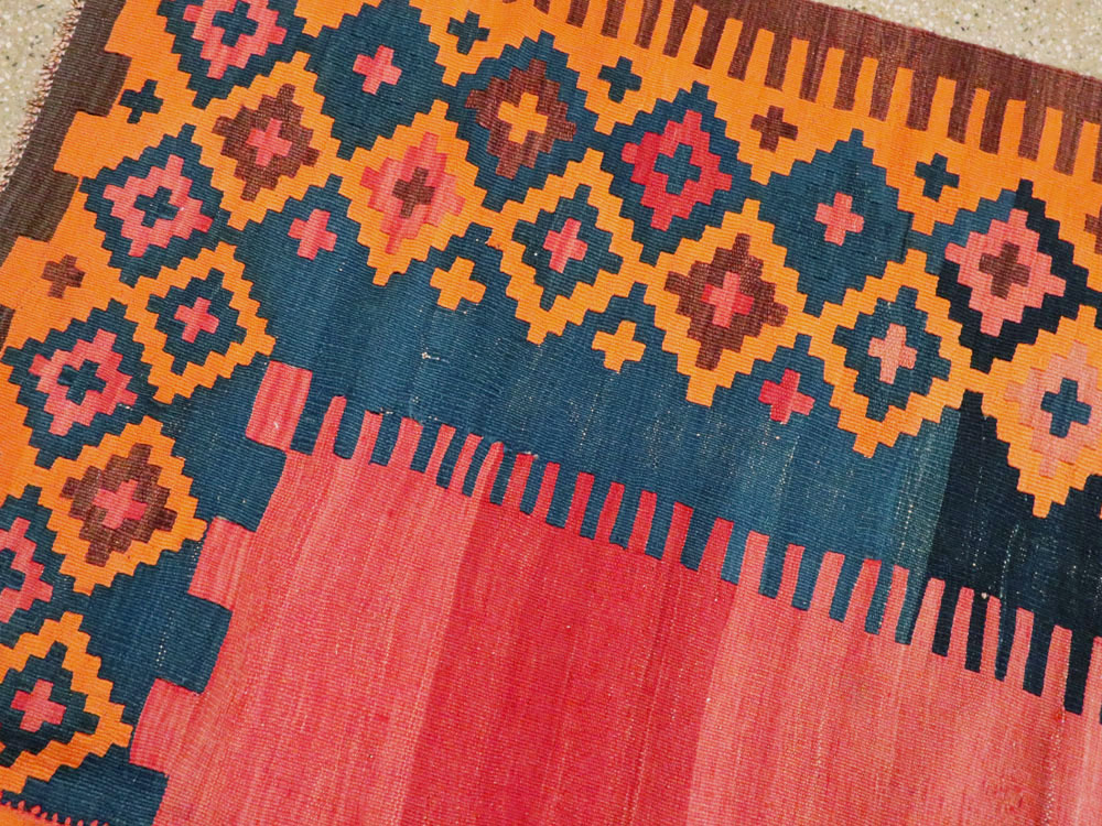 Antique Turkish Flat-weave Kilim, No.24380 - Galerie Shabab
