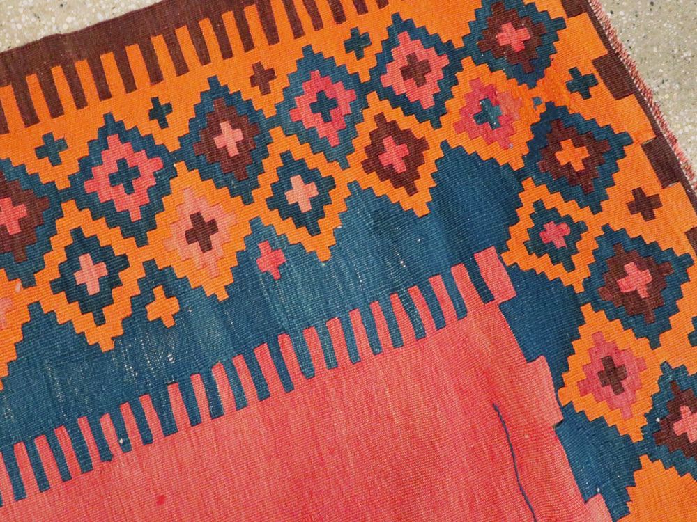 Antique Turkish Flat-weave Kilim, No.24380 - Galerie Shabab