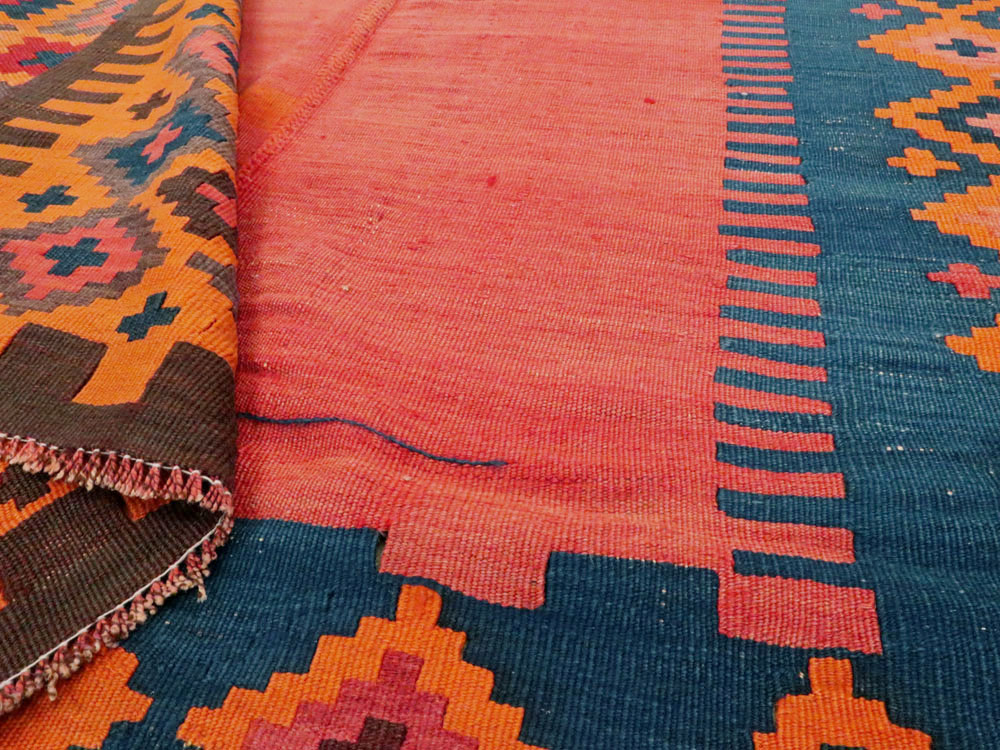 Antique Turkish Flat-weave Kilim, No.24380 - Galerie Shabab