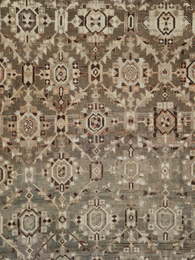 Antique Persian Malayer Gallery Carpet, No.24384 - Galerie Shabab
