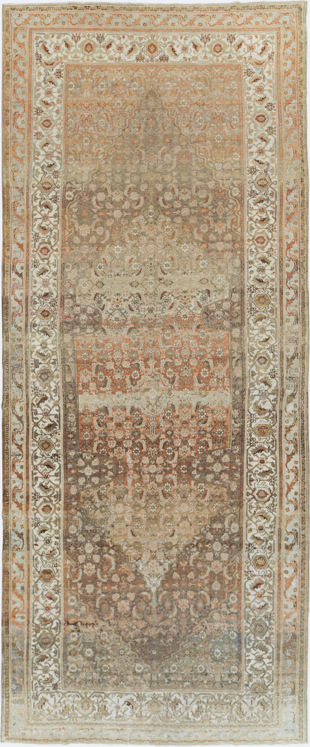Antique Persian Bibikabad Carpet, No.24388 - Galerie Shabab