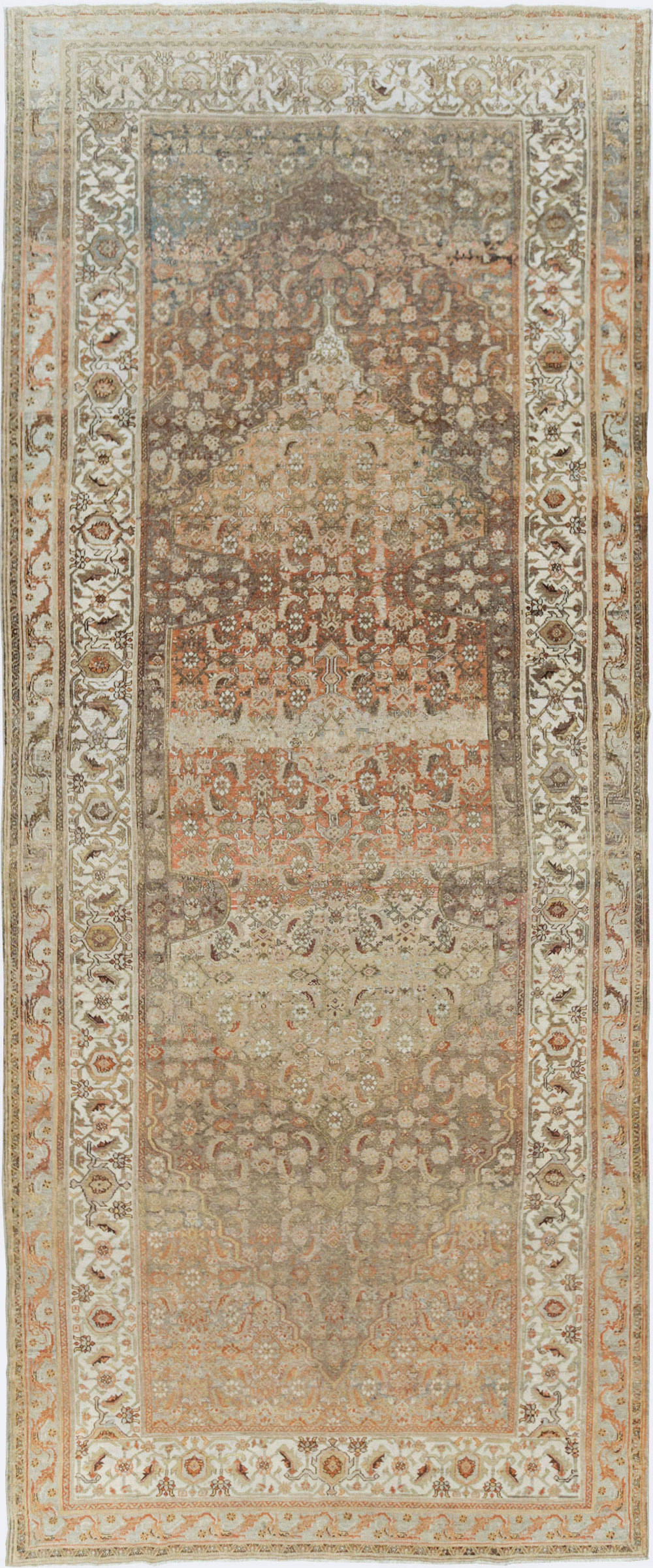 Antique Persian Bibikabad Carpet, No.24388 - Galerie Shabab