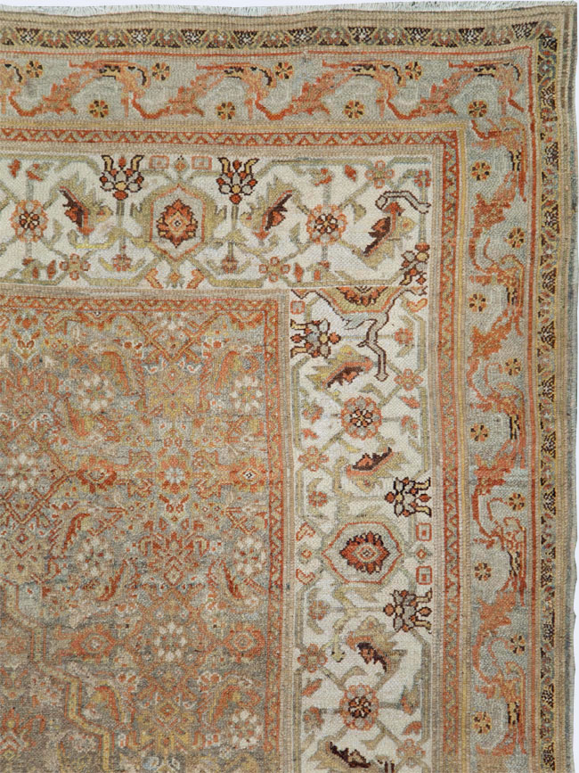 Antique Persian Bibikabad Carpet, No.24388 - Galerie Shabab