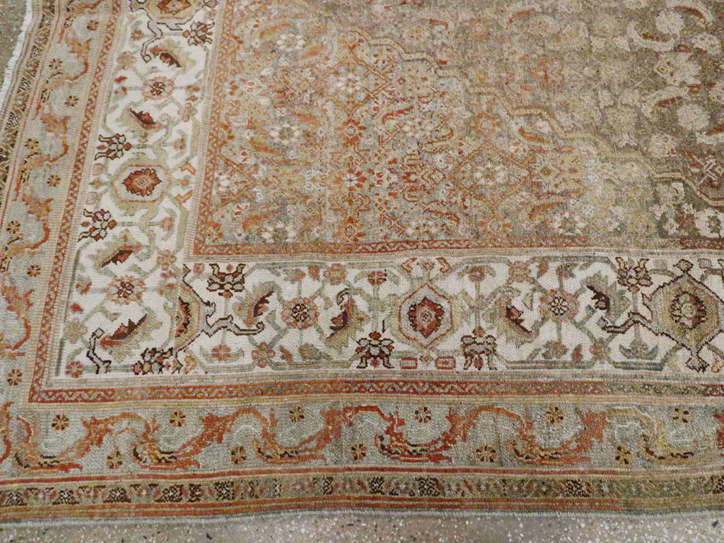 Antique Persian Bibikabad Carpet, No.24388 - Galerie Shabab