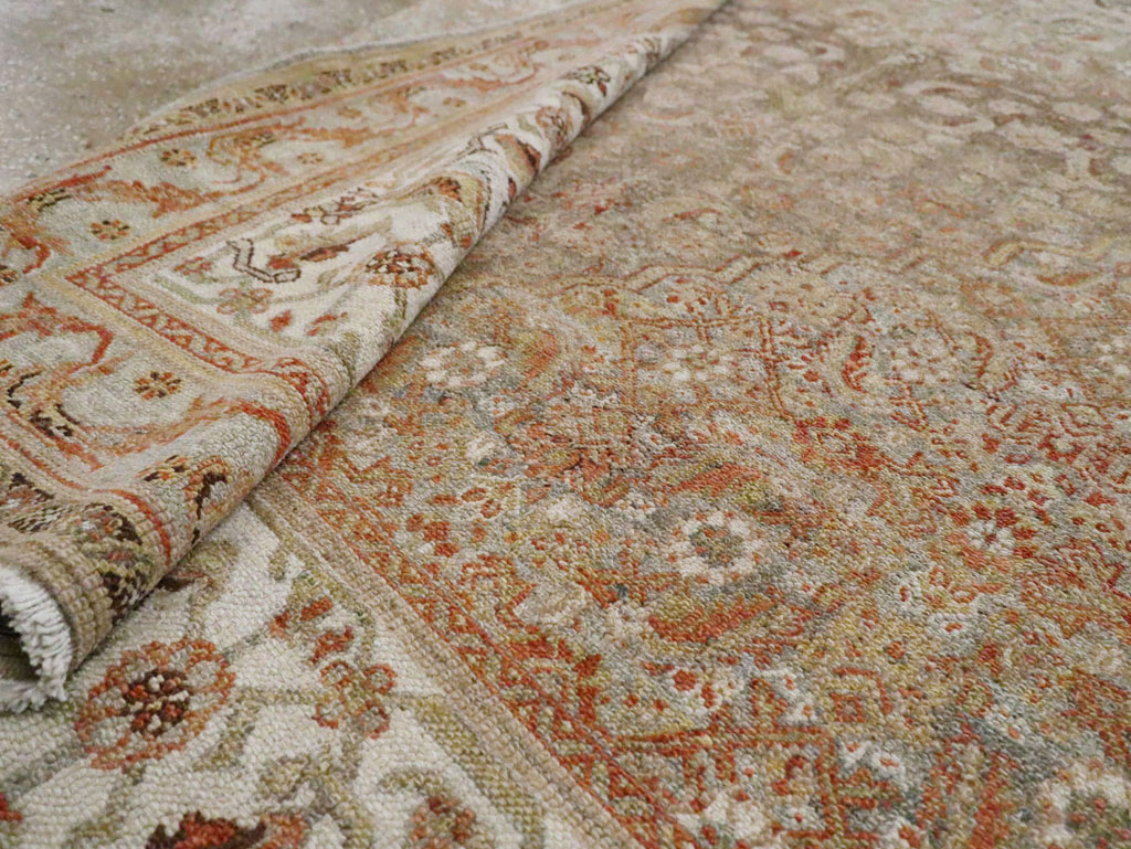 Antique Persian Bibikabad Carpet, No.24388 - Galerie Shabab