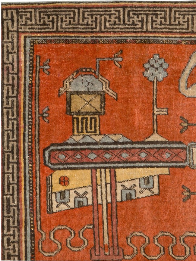 Antique Khotan Rug, No.24395 - Galerie Shabab